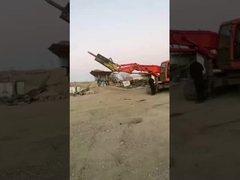 حفرة نفق ذراع مع كسارة حفرة تقصير الذراع تقصير البوم