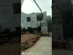 Q355B Q690D هدم الطائرات طويلة المدى 20m 30m للحفر عالية المدى