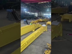 14M 15M حفرة ذراع تلسكوبية ذراع طويلة مع دلو حفر حفرة الأساس