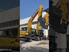 ذراع تلسكوبية محفورة مع دلو قياسي لحفر التربة