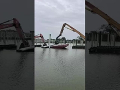 حفرة كومة ذراع كومة بوم حفرة طويلة الوصول ذراع طويلة ذراع طويلة بوم لقطة هيتاتشي