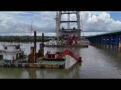 الحفرة الحفرة ذات الذراع الطويلة مع الزراعة التلسكوبية استخدام BS900E استخدام أفضل لحام حفر المنزل الأساس