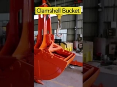 1.5cbm دلو قشرة تلسكوبية حفرة بوم ذراع قشرة تلسكوبية مع دلو قشرة