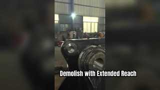 ذراع الهدم للحفارة مع ذراع الهدم للكسارة للحفارة