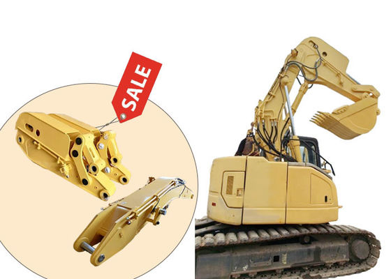 جودة  Construction Equipment Excavator Tunnel Arm Short Reach Boom With Bucket / Breaker مصنع