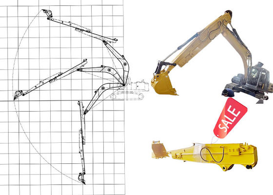 جودة  Telescopic Arm for Excavator 12M 6 Months Warranty Telescopic Excavator مصنع
