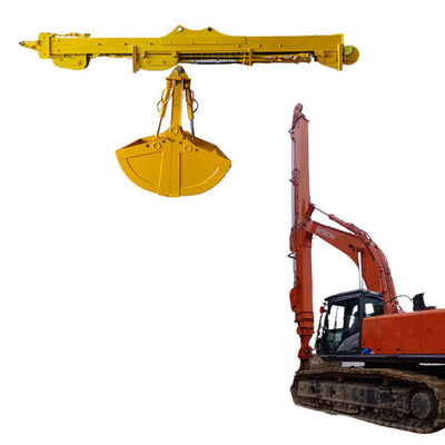 BS900E ذراع تلسكوبية مثبتة على الحفرة 3 أقسام لحفر القبو العميق