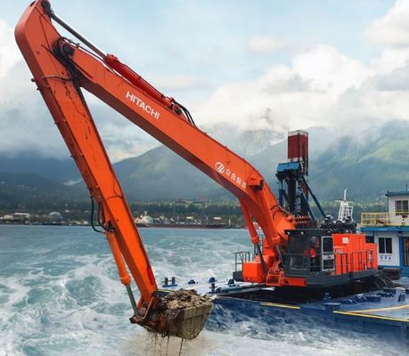 حفرة معدات ثقيلة Long Boom لـ ZX1200 حفرة هيتاشي عالية الوصول
