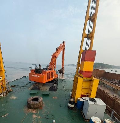 حفرة معدات ثقيلة Long Boom لـ ZX1200 حفرة هيتاشي عالية الوصول