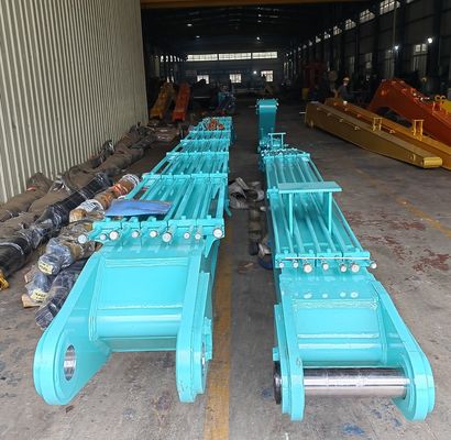 حفارة متينة 20-45 طن، ذراع هدم من قسمين بطول 18 متر لأعمال هدم المباني، ملحق حفارة Q355B