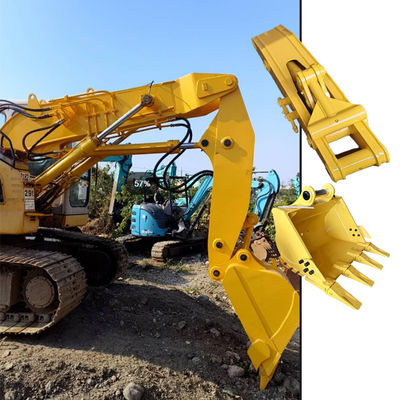 معدات البناء حفرة النفق الذراع الحفرة قصيرة المدى Q355B المواد