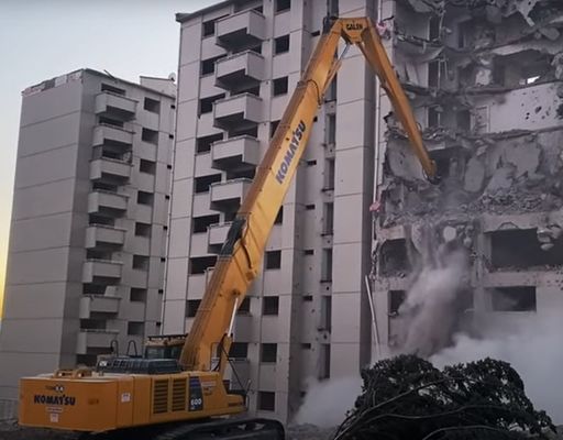 ثلاثة أقسام الحفرة هدم الذراع وصول قابل للتعديل الرفع لفك
