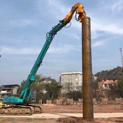 Heavy-Duty Excavator Piling Boom & Arm Modification