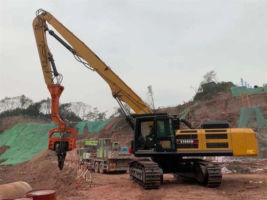 Heavy-Duty Excavator Piling Boom & Arm Modification