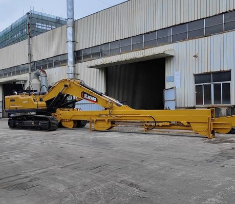 ملحقات الحفارة ذراع الحفرة التلسكوبية BS900E Q355B المادة ثلاثة أقسام