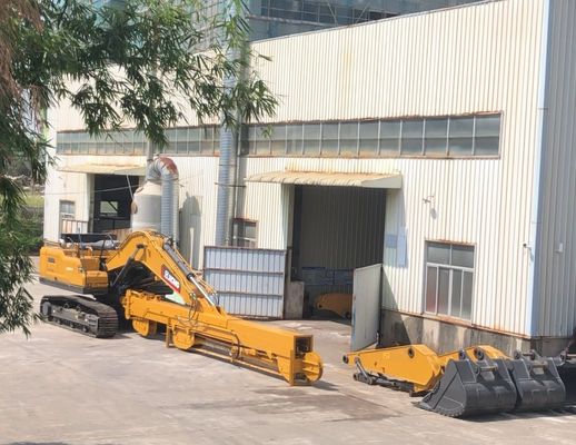 حفرة 16 متر ذراع تلسكوبية لحفرة 20 طن