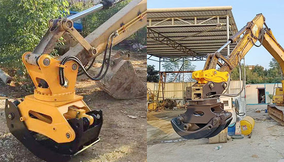خدمات OEM المقدمة 360 درجة الدوران العقدة الهيدروليكية مع أسطوانتين