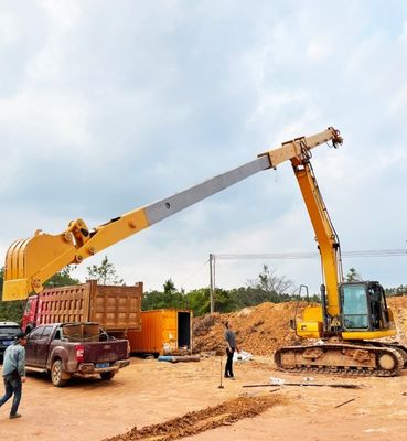 حفر عميق عصا تلسكوبية بناء حفرة ذراع تلسكوبية