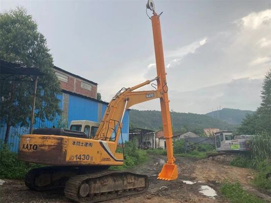 حفرة تلسكوبية طوق تلسكوبي عصا للعمل في ميناء النهر