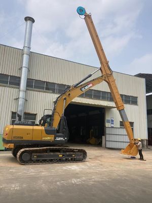 محفر ذراع تلسكوبي هيدروليكي من مرحلتين مدى طويل طوق تلسكوبي لـ CAT Komatsu