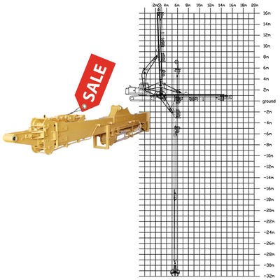 حفرة ذراع تلسكوبية مع العقدة استخدام BS900E أخف وقوة