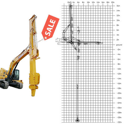 ذراع الدببة التلسكوبية مع المقبض للاستيلاء على التربة الرملية الحصرية