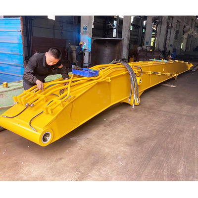 حفارة متينة 20-45 طن، ذراع هدم من قسمين بطول 18 متر لأعمال هدم المباني، ملحق حفارة Q355B