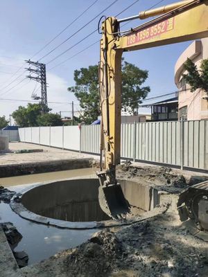 ZH OEM مخصص Q355B 8M 10M 11M 12M حفرة ذراع طويلة المدى حفرة طويلة المدى حفرة بوم حفرة ذراع متنقلة لتنظيف النهر