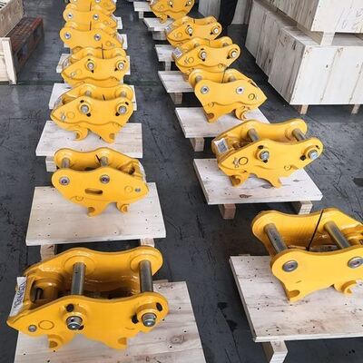 حفارة هيدروليكية لتغيير الدلو 6-8T وصلة سريعة مائلة موصل إمالة الطاقة حفارة وصلة سريعة دوارة