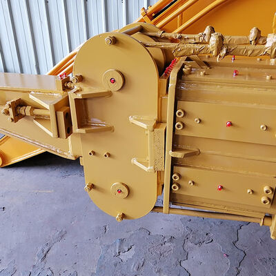 حفرة ذراع تلسكوبية مع دلو القشرة للحفر الأساس