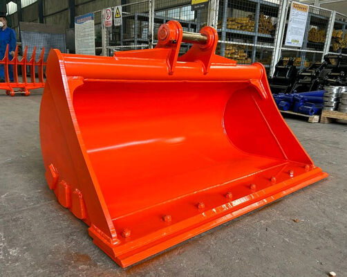 Excavator Mud Bucket 2000mm Width Ditch Cleaning Bucket for 25-30 Ton Excavator Custom Dredge Grading Bucket