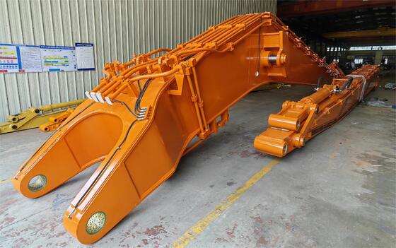 حفارة ذراع طويلة الوصول وذراع 14 متر ذراع بوم ممتد لـ PC120 DH225 CAT320