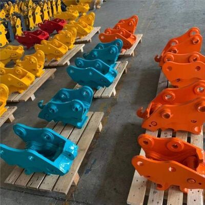 Excavator Quick Coupler Quick Hitch Q355B Steel Fits CAT Komatsu Hitachi 1-42 Ton Excavator