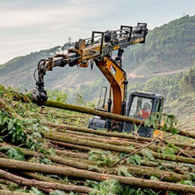 ذراع تلسكوبية 20 طن 30 طن ذراع تلسكوبية مخلب شجرة