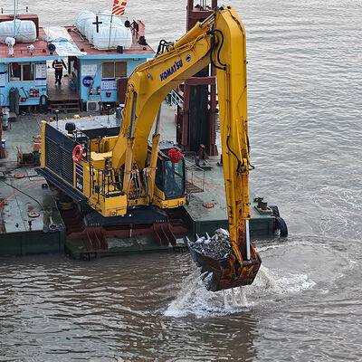 حفرة عالية الوصول ذراع طويلة