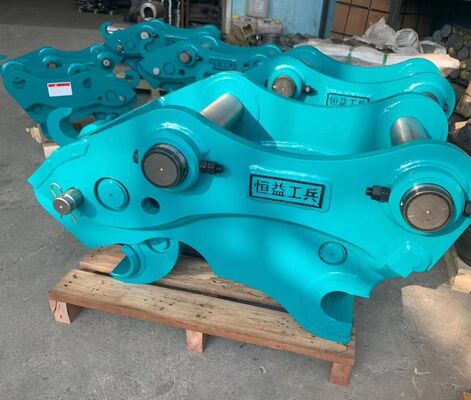 Excavator Quick Coupler Quick Hitch Q355B Steel Fits CAT Komatsu Hitachi 1-42 Ton Excavator